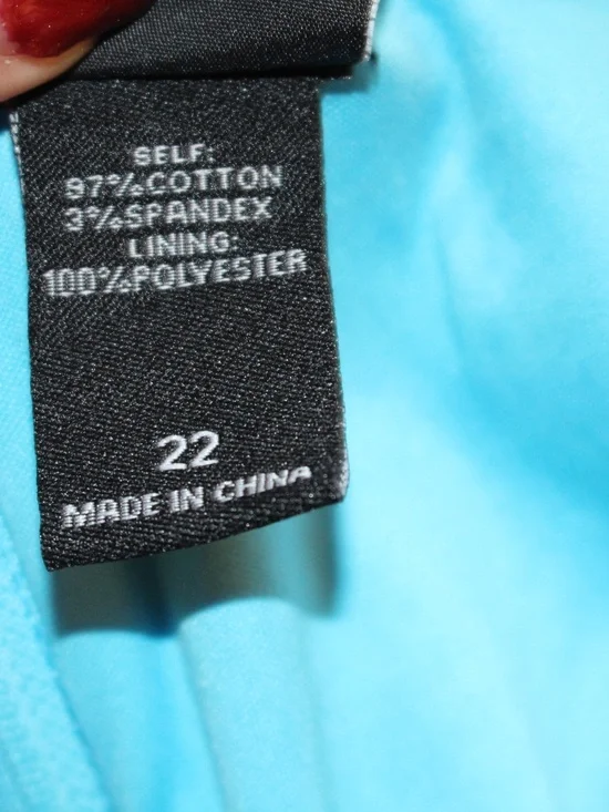 Disney, Torrid Alice in Wonderland Aqua Blue Floral Strappy Dress - Picture 11 of 11